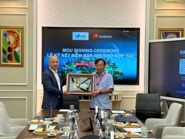 huawei and img phuoc dong sign cooperation agreement to develop a green industrial park in can duoc